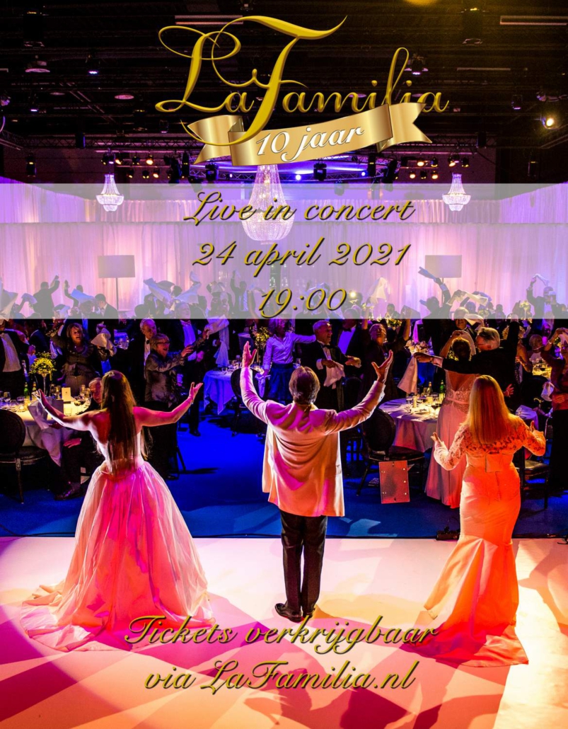 lafamilia-10 jaar event flyer